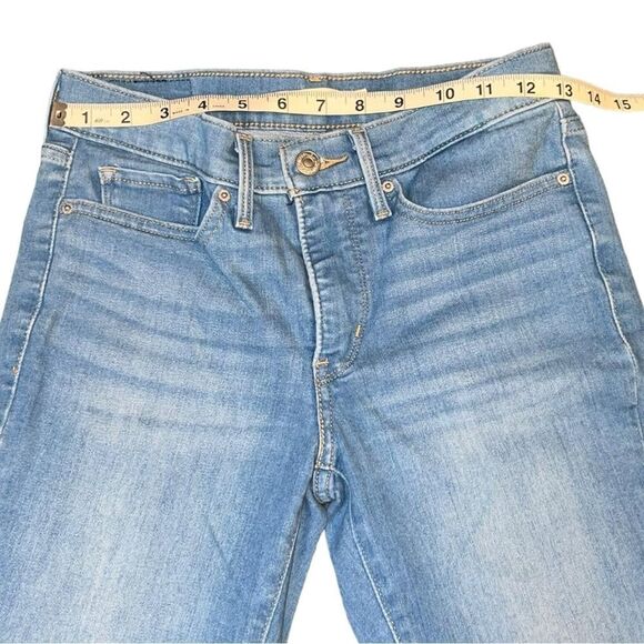 311 Shaping Skinny Ankle Snap Women's Jeans Light Blue - Picture 6 of 8